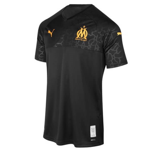 Trikot Marseille Ausweich 2019-20 Schwarz Fussballtrikots Günstig